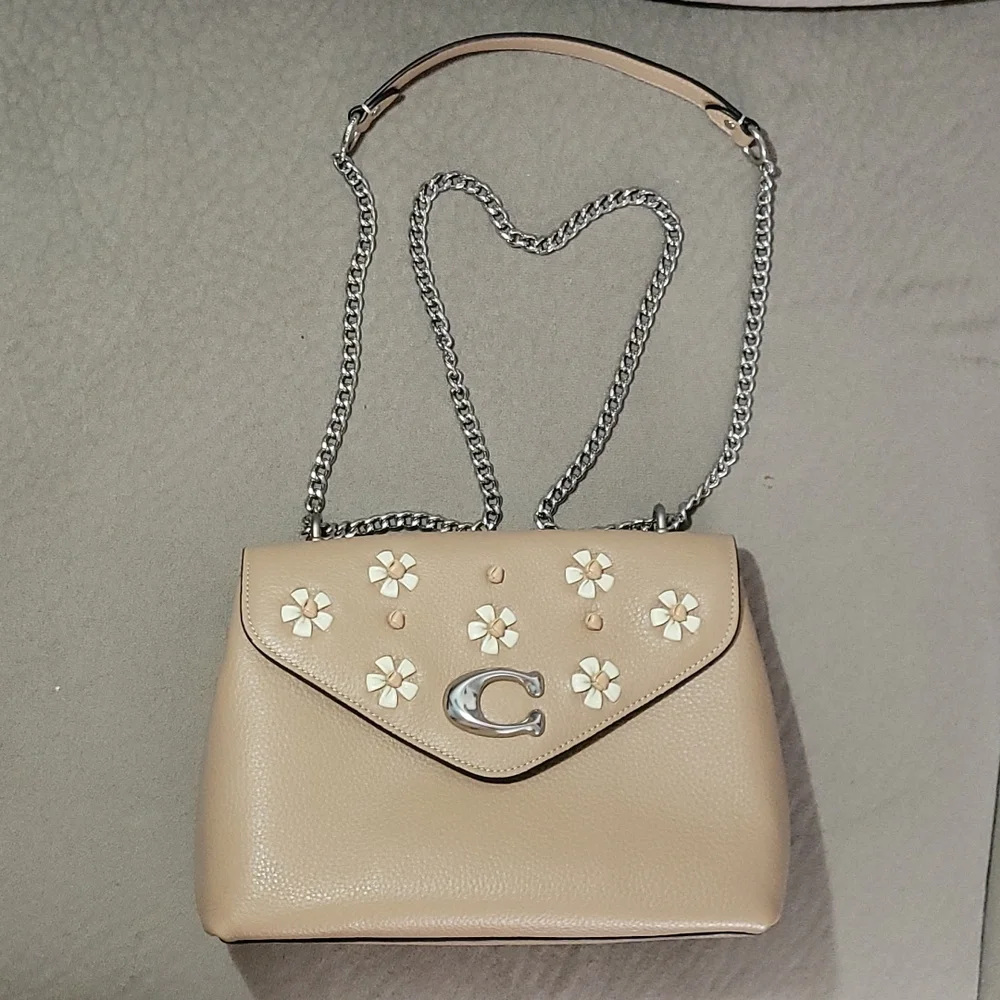 Coach Floral Whipstitch Bag - Picture 1 of 9